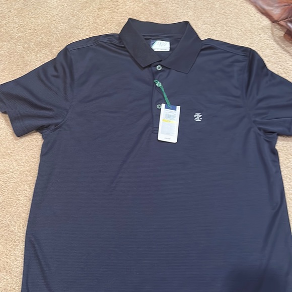 NWT Mens Navy Polo shirt. Size Medium - Picture 1 of 5